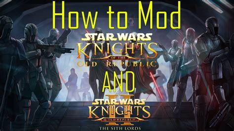 how to mod kotor 2.